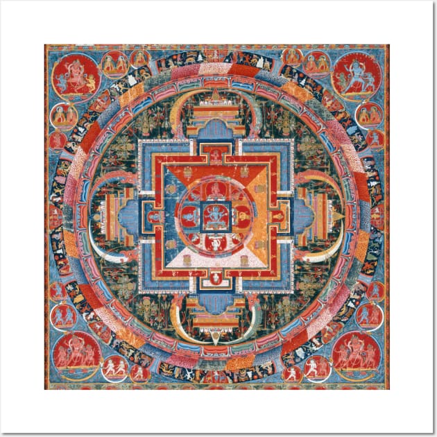 Mandala of Jnanadakini Wall Art by AlexMir